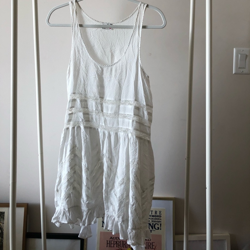 Free People White boho dress